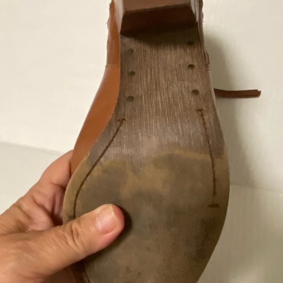 Sam Edelman Lucille size 10 booties tan leather $108 - Picture 5 of 12